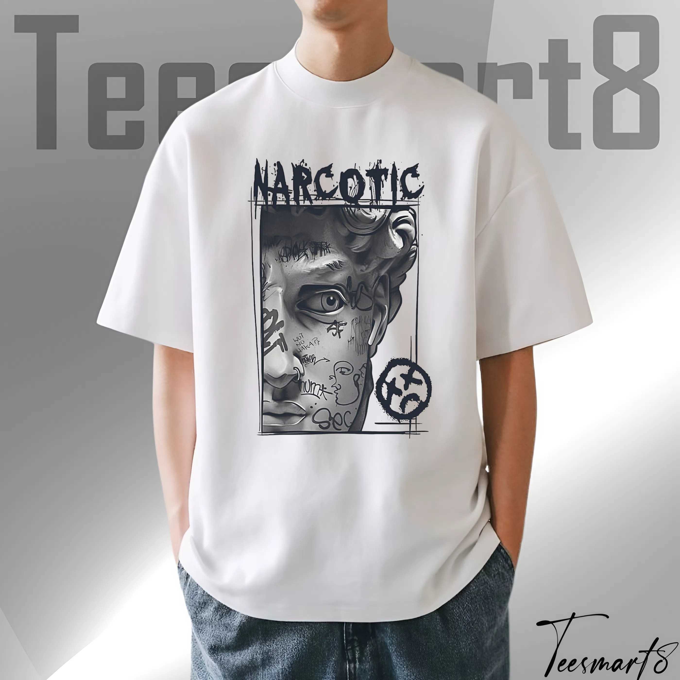 Narcotic Vintage T-Shirt – Retro Unisex Streetwear Tee